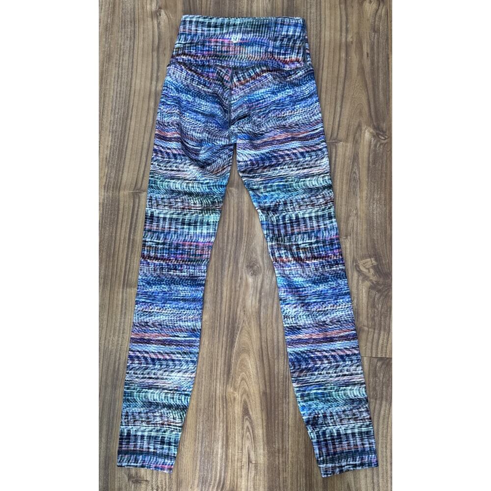 Lululemon Wunder Train High-Rise 24”Crop Sz 2 Digital Oasis Multi LW6BF9S - Picture 4 of 9